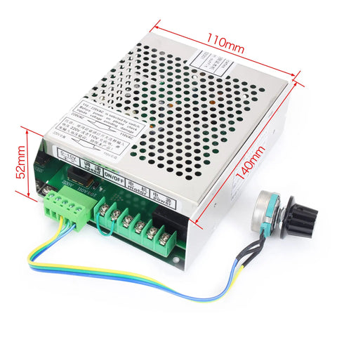 Power supply unit from Beefy 800W CNC Spindle Motor Kit With 110V Air Cooled ER16 Spindle 20000RPM Mach3 Speed Controller