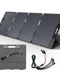 220W Portable Solar Panel For Power Stations And On The Go Off Grid RV Camping Foldable Solar Charger Kit with cables