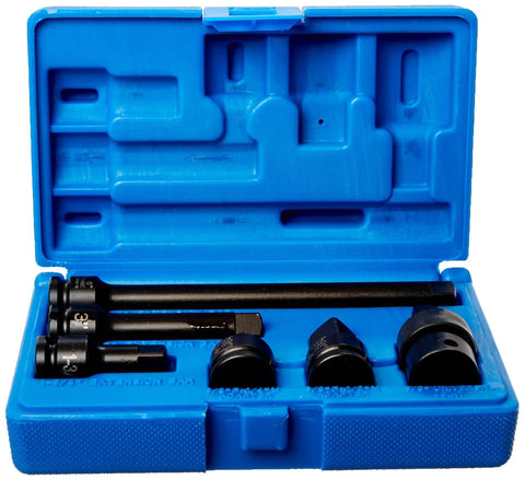 3/8 Inch Drive 6 Piece Socket Adapter And Extension Set For Wrenches Must Have Auto Repair Essentials Includes Adapters And Extension Pieces