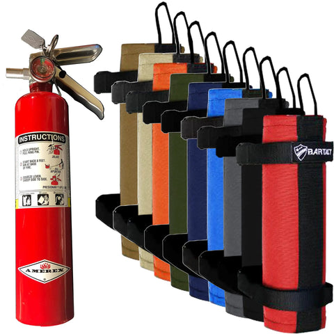 2.5 Lb Roll Bar Fire Extinguisher Mount For Vehicles Adjustable Universal Fire Extinguisher Holder Made In The USA colorful selection
