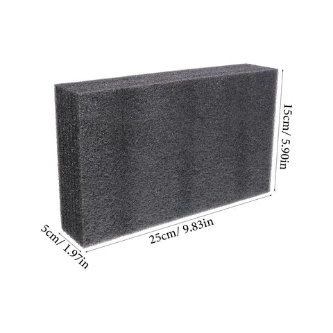 Heavy Duty Black Epe Foam Boards Pack Of 4 Multi Use Foam Inserts for Fast Packing and Shipping Supplies, 25x15x5cm.