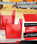 Red 9 By 9 Inch Manual Sliding Grain Gate With Screws For Pickup Trucks Grain Bed Slide Gate Kit For Precise Flow Control