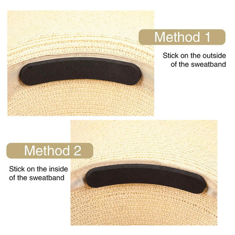 20 Pack Hat Size Reducer Foam Strips With Adhesive Backing For Caps And Sweatbands EVA Foam Size Adjusters Easy Install 4.3 X 0.8 X 0.12 Inches Comfortable Fit For Most Hats