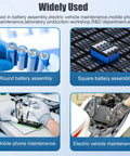 Capacitor Battery Spot Welder Pro used in battery assembly and mobile maintenance applications