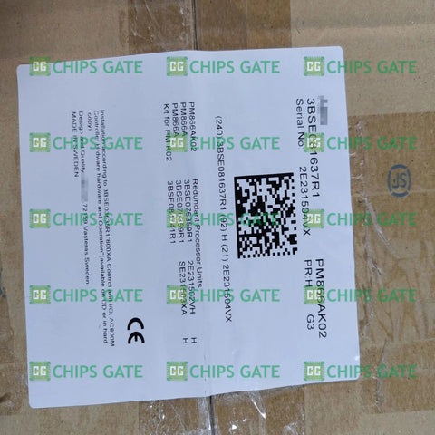 New 3BSE081637R1 PLC Module Replacement for Industrial Automation Systems 1 Piece Plug And Play With Control Units Top Notch Quality Automation Part for Commercial Manufacturing Durable Packaging Included, label on box