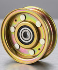 Single Groove Zinc Mower Drive Pulley for Lawn Tractors No Fuss Install With Abrasion Resistant Coating