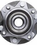 Front view of Front Wheel Bearing Hub Assembly For 4x4 Rigs Fits Lexus GX460 GX470 And Toyota 4Runner Tacoma FJ Cruiser 6 Lug Bolts