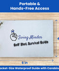 Golf Reference Cards For On Course Mastery Cheat Sheet For 33 Of Golf Hardest Shots Waterproof PVC With Sturdy Carabiner