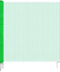 Heavy Duty Portable Temporary Fence 36 Inch Tall, 50 Foot Long Garden Fence For Dogs And Small Animals, Plastic Mesh With Metal Stakes
