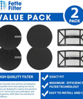 Vacuum Filter Kit For Rewind Pet Vacuum By Bissell with 2 pre motor fiber filters, 2 pre motor foam filters, and 2 post motor filters