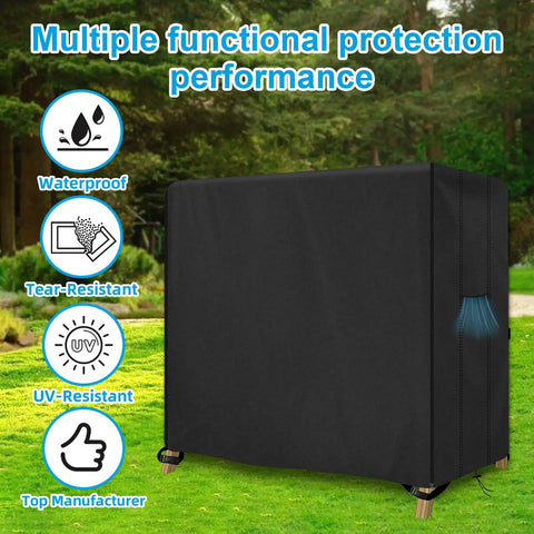Tough As Nails 600D Oxford Hammock Glider Cover For 2 To 3 Seater Outdoor Swing Canopy With UV Protection Windproof And Waterproof Shield Replacement 86 By 48 By 67 Inch Black.