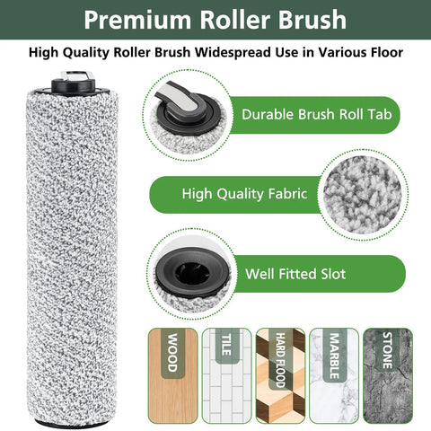 Floor One S5 Combo Replacement Brush Rollers And HEPA Filters Kit For Cordless Wet Dry Vacuum Cleaner high quality roller brush