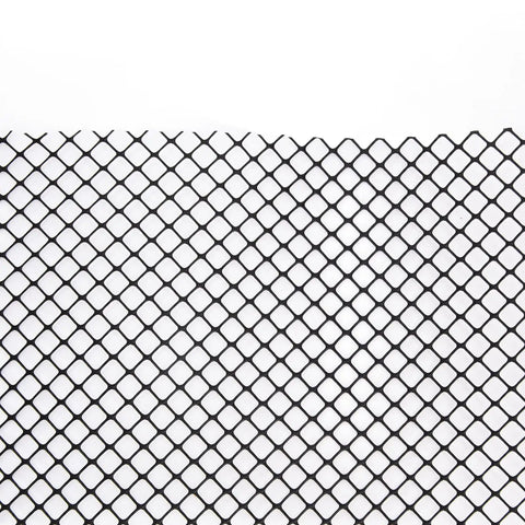 Heavy Duty Gutter Guard Mesh Net For Leaves Debris, Reusable Plastic Gutter Screen For Downspouts And Eaves, Cut To Fit 600x15cm, mesh detail view