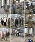 Group inspecting various stainless steel tanks in a commercial dairy equipment facility showcasing the Top Shelf Heavy Duty 500L Milk Pasteurizer Machine For Commercial Dairy Plants Featuring Pro Level Automatic Temperature Regulation And Plug And Play Yogurt Production Integration.