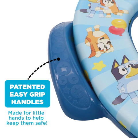 Super Comfy Kids Potty Training Seat With Cushioned Support And Easy Grip Handles That Fit Most Regular Or Elongated Toilets For Smooth Toddler Training And Mess Free Cleanup Built Tough For Real Life