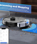 Beast Mode Vacuum And Mop Combo With 6000Pa Suction Auto Carpet Boost Smart LiDAR Navigation 150 Minute Runtime Great For Pet Hair