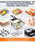 Game Changing Automatic Two In One Thermal Shrink Wrapping Machine With L Bar Sealer And Heat Tunnel For POF And PVC Film packaging food electronics toys cosmetics.