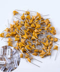 All-In-One Ceramic Capacitor Assortment Kit For DIYers, 720 Pieces, 36 Values From 10pF To 10µF, 50V, capacitors with labeled bags