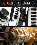 Close-up of 12V 2.4L Alternator Replacement For Camry 2007 2009, Corolla 2009 2010 XRS Only, Matrix 2009 2013, Scion xB 2008 2013