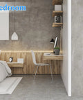 Tough As Nails Pack Of Ten Self Adhesive Vinyl Wall Corner Protectors For Zero Fuss Peel And Stick Mounting Solid Edge Guards To Shield Furniture Doors And Baseboards From Bumps And Scratches White in a stylish bedroom with wooden accents.