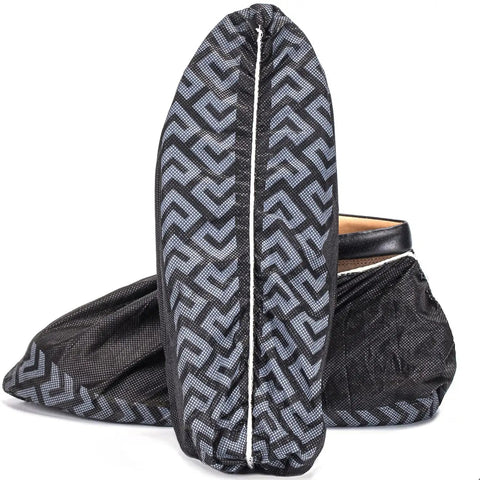 Premium Disposable Large Shoe Covers With Slip Resistance And Durable Nonwoven Polypropylene For Booties Fits Men 10.5 And Women 12