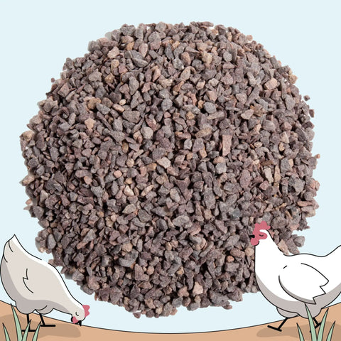 Chicken Grit For Layer And Grower Chickens Ages 8 Weeks And Up, 100 Percent Natural Mineral Quartzite Poultry Grit USA Mined Image