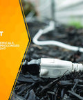 Outdoor Extension Cord 40 Foot 16 Gauge SJTW Three Conductor Weather Resistant White Ideal For Patio Landscape And Deck Lighting