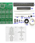 Components for Four Pack Soldering Practice Kit For SMD And SMT Electronics All In One DIY Soldering Training Board