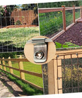 Heavy Duty Stainless Steel Wire Clips For Fencing And Animal Cages Quick And Easy Assembly 100 Sets Garden Fence Clamps