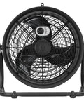Front view of Beefed Up Heavy Duty 18 Inch High Velocity Drum Fan With 3400 CFM 4 Speed Control 360 Degree Adjustable Drum Head