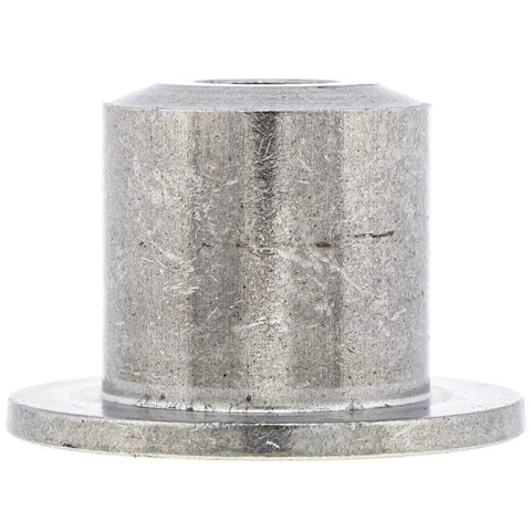 Premium Boss Grade Flanged Bushing Designed For Heavy Duty Tractor Gear, steel construction, 0.5in bore, 1.2in OD, 1.9in flange.