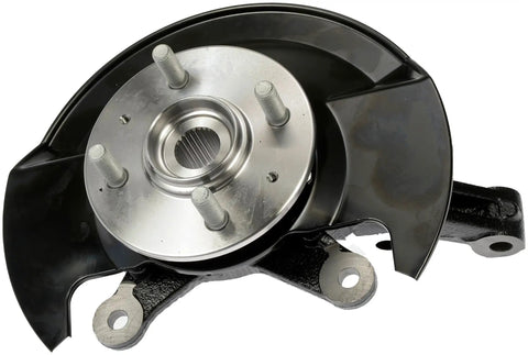Front Left Wheel Bearing And Hub Assembly For 2001 To 2002 Honda Civic 1.7L L4 Engine preloaded unit with sealed design.
