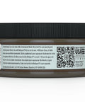 Top Tier Charcoal Gel Stain And Water Based Paint Glaze Hybrid With Nano Tech. Brown jar with label showing product details.