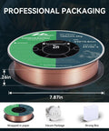 Solid MIG Welding Wire ER70S6 0.030 Inch 10 Pound Spool For Mild Steel With CO2 Shielding Arc Stable MIG Wire packaging