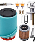 Air Filter Tank Switch Gas Valve Fuel Petcock Tune Up Kit For Yamaha Bear Tracker 250 YFM250X Big Bear 250 And 400 YFM400 Bruin