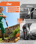 Comparison of 4-Tine Pitch Fork With Foot Step, Ergonomic Y-Handle Garden Digging Fork For Soil Loosening with others.
