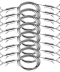 Eight Piece Adjustable Picture Hanging Wire Kit With 6.6Ft Heavy Duty Stainless Steel Rope For Frames And Mirrors Easy Mount