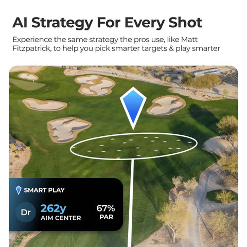 Smart Laser Rangefinder For Golf With Slope And Wind AI Powered Plays Like Distances Green Maps And On Course Pro Grade Game Plan