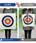 Comparison of Archery Target Paper Set For Backyard Practice And Hunting With No Fuss Fixing 23.6 Inch Standard Bow Target Face.