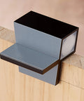 Complete Dovetail Guide Set With Magnetic Layout Tool for precision woodworking, joinery, aluminum construction on wood edge.
