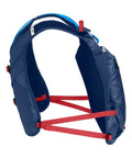 Side view of Deep Sea Chase Race 4 Bike Hydration Vest With 50oz Reservoir Built For Quick Sips On Fast Road And Gravel Rides