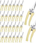 30 Pieces Garden Shears Pruning Scissors Heavy Duty Plant Clippers Set For Yard Work And Garden Pruning Hedge Trimming