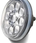 6 Inch Diameter PAR 46 LED Clear Replacement Spot Lamp, 30W Kickin' Bright Beam For Stage Lighting close-up view