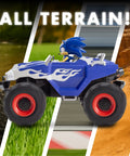 RC Sonic Racing CrossWorlds Monster Truck Ready To Run 2.4GHz Remote Control Toy with all-terrain capability for kids