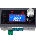 Top Shelf SMC02 Stepper Motor Driver Controller with clear display and buttons for Nema 17 and Nema 23 motors for CNC use.