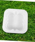 Concrete Paver Mold Kit for Pathways and Patios, Reusable DIY Friendly PP Molds for Home and Garden on grass