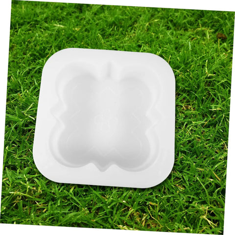 Concrete Paver Mold Kit for Pathways and Patios, Reusable DIY Friendly PP Molds for Home and Garden on grass