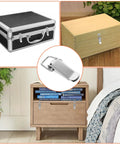 Spring Loaded Toggle Latch Set 4 Stainless Steel Latches With 18 High Quality Screws shown on various storage solutions.