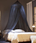 Bed Canopy Mosquito Net For Indoor Outdoor Use Dome Style Bed Tent With 90 Inch Height And 23 Inch Hoop Fits Single To King Beds