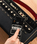 Close-up of Spark 2 Dope Game Changing 50W Smart Guitar Practice Amp With Bluetooth Speaker Built In Looper AI Features And Smart App